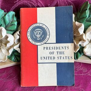 * 3 for $9 * 1961 Presidents of the United States Booklet. John Hancock Insuranc